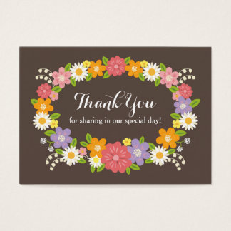 Boho Rustic Floral Wreath Wedding