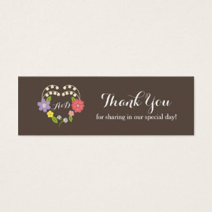 Boho Rustic Floral Wreath Wedding