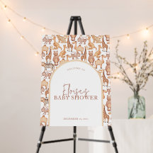 Boho Safari Animal Arch Jungle Baby Shower Welcome
