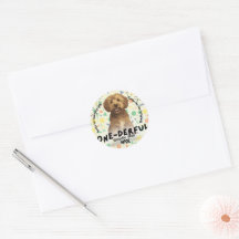 Boho Sage Green Goldendoodle First Birthday Party 