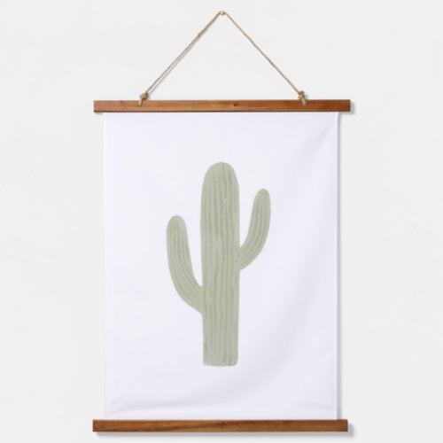 Boho Saguaro Cactus Nursery Decor Hanging Tapestry