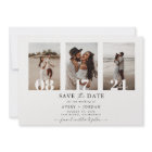 Boho Save the Date, Photo Minimalist Save the Date