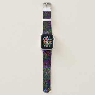 Boho Sea Turtle: Psychedelic Mandala Pattern Apple Watch Band
