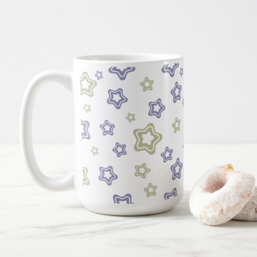 Boho Seamless Star Pattern  Coffee Mug