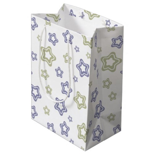 Boho Seamless Star Pattern  Medium Gift Bag