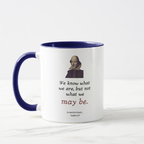Boho Shakespeare Graduation Motivation Vintage Mug