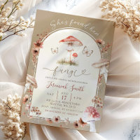 Boho She's Found Her Fungi Mushroom Bridal Shower