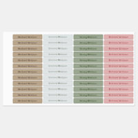 Boho Skinny Adhesive Waterproof 