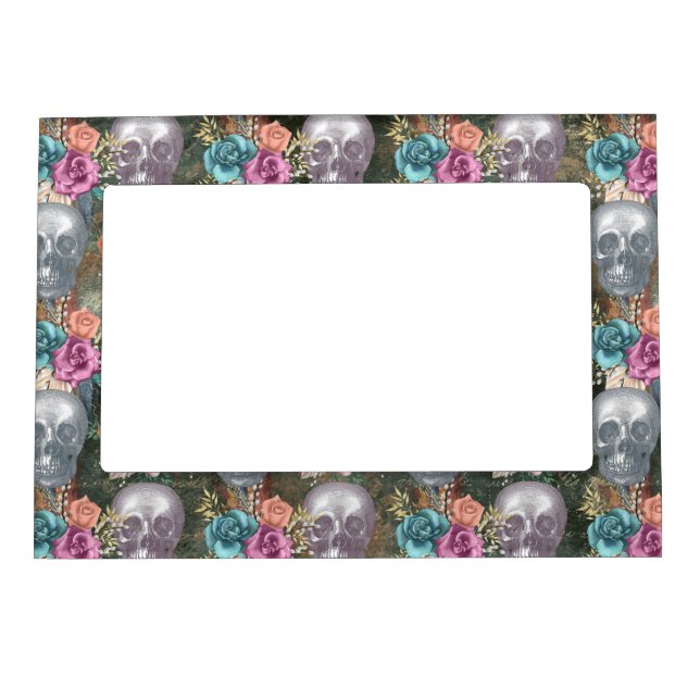 Boho Skull Series Design 10   Magnetic Frame (Front)