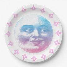 Boho Smiling Moon