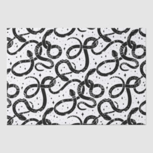 Boho snakes tissue paper