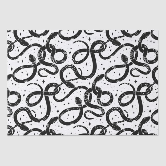 Boho snakes tissue paper (Front)