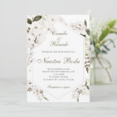Boho Spanish Wedding Invitation