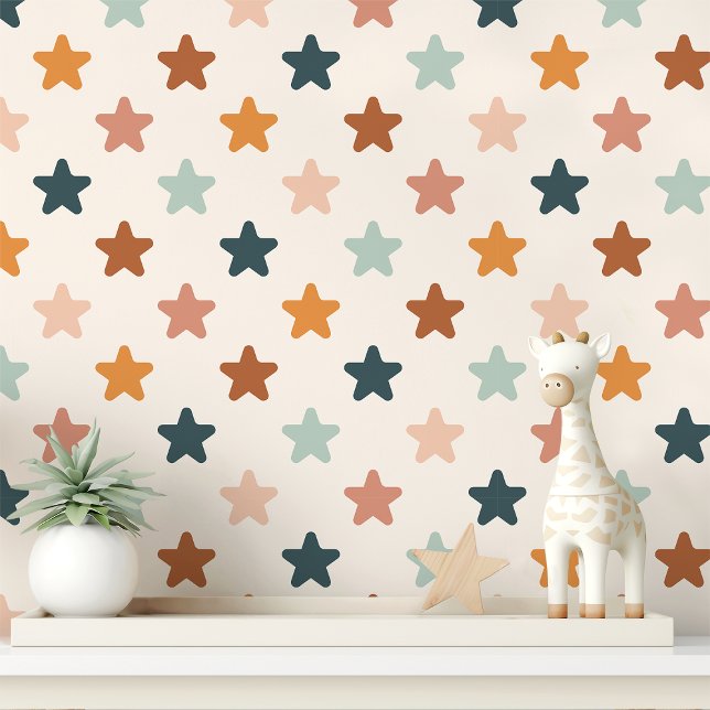Boho Star Nursery Wallpaper (Creator Uploaded)