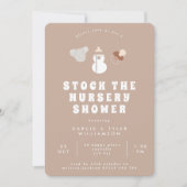 Boho Stock The Nursery Baby Shower Invitation (Front)