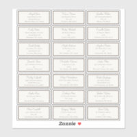 Boho Storybook Dragon Baby Shower Guest Address