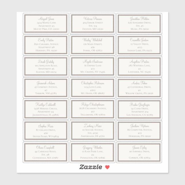 Boho Storybook Dragon Baby Shower Guest Address Sticker (Sheet)