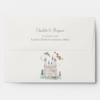 Boho Storybook Dragon Baby Shower Mailing