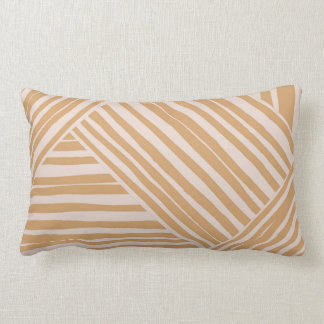 Boho striped pillow neutral dorm decor
