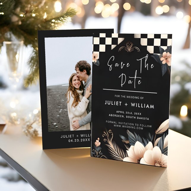 Boho Studio Creative Illustrated Wedding Save The Date (Creator Uploaded)