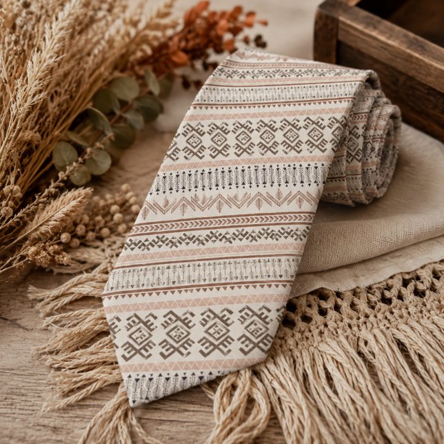 Boho Style Pattern Neck Tie (Creator Uploaded)