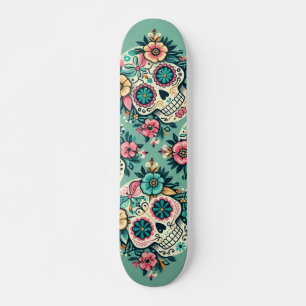 Boho SugarSkulls Skateboard