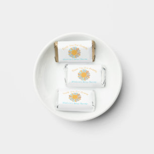 Boho Sun Baby Shower Candy wrapper Hershey's Miniatures