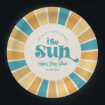 Boho Sun Baby Shower Paper Plates<br><div class="desc">Boho Sun Baby Shower Paper Plates.
Ready to be personalized by you!</div>