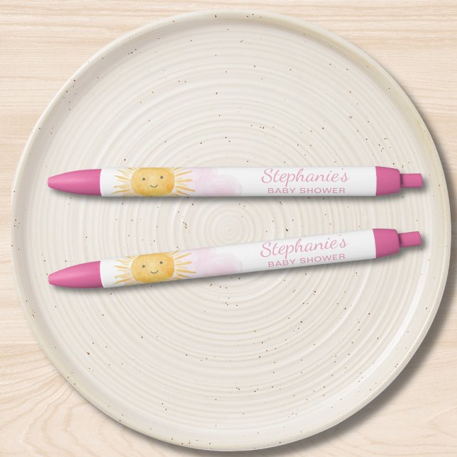 Boho Sun Girl's Baby Shower  Pen (Creator Uploaded)