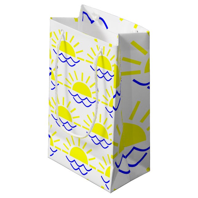 Boho Sun  Small Gift Bag (Front Angled)