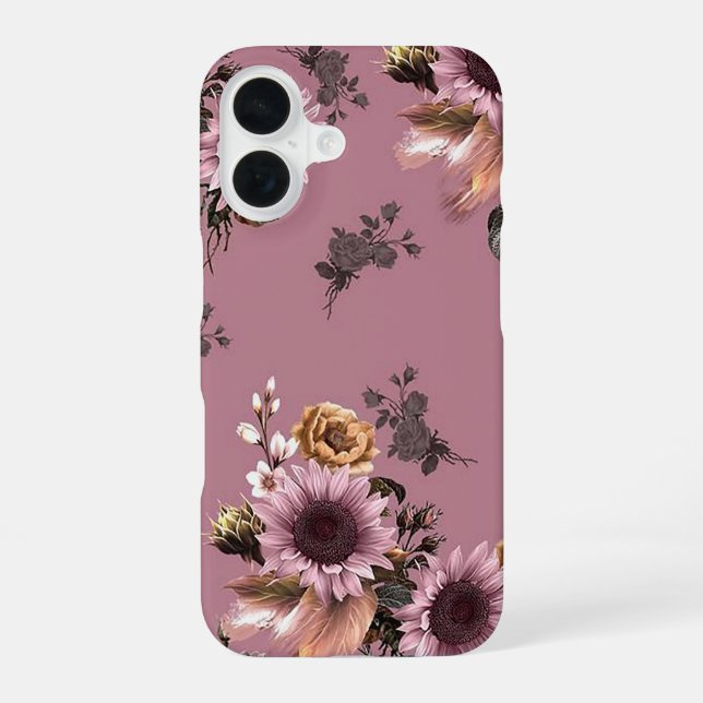 Boho Sunflowers Iphone Case (Back)