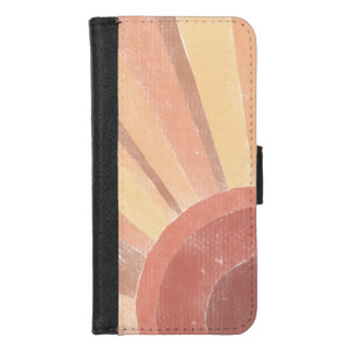 Boho Sunrise Wallet Phone Case