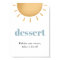 Boho Sunshine Baby Shower Dessert Sign