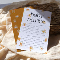 Boho Sunshine Baby Shower Predictions & Advice