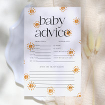 Boho Sunshine Baby Shower Predictions & Advice