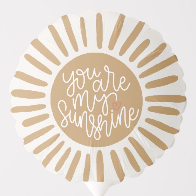 boho sunshine balloon (Front)