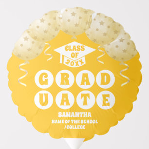 Boho Sunshine Balloons Graduation Party Balloon