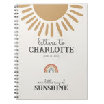 Boho Sunshine Letters To My Daughter Baby Book at Zazzle