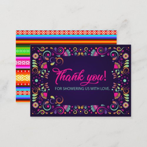Boho sunshine watercolor thank you baby shower not note card
