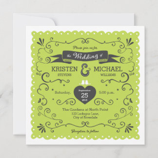 Boho Swirls, Curls, a Banner & Lovebirds Wedding