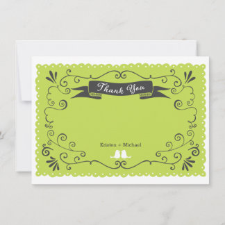 Boho Swirls, Curls, a Banner & Lovebirds Wedding