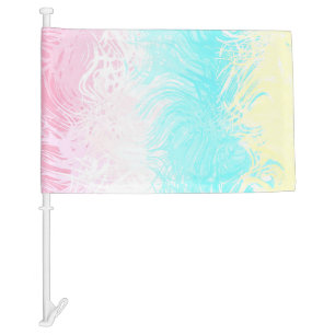 Boho Swirly Groovy Abstract Genderflux Pride Flag