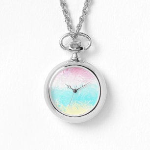 Boho Swirly Groovy Abstract Genderflux Pride Flag Watch