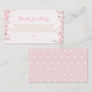 Boho Teddy Bear Baby Shower Books For Baby Enclosure Card