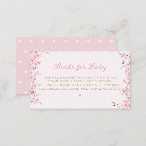 Boho Teddy Bear Baby Shower Books For Baby Enclosure Card