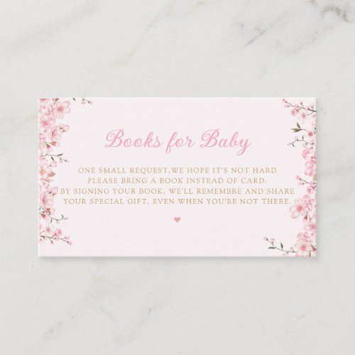 Boho Teddy Bear Baby Shower Books For Baby Enclosure Card