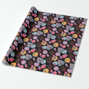 Boho Tent Pattern Wrapping Paper