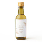 Boho Terracotta Bridal Shower Mini Sparkling Wine 