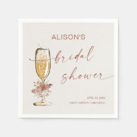 Boho Terracotta Brunch Bubbly Bridal Shower