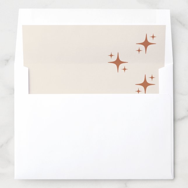 Boho Terracotta Envelope Liner (In Envelope)